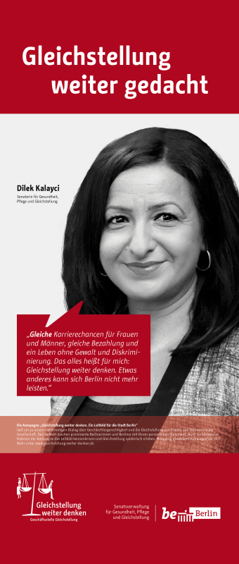Dilek Kalayci, Senatorin für Gesundheit, Pflege und Gleichstellung