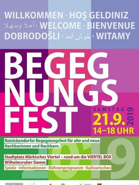 Begegnungsfest am 21.09.2019 (Bild: Bezirksamt Reinickendorf)