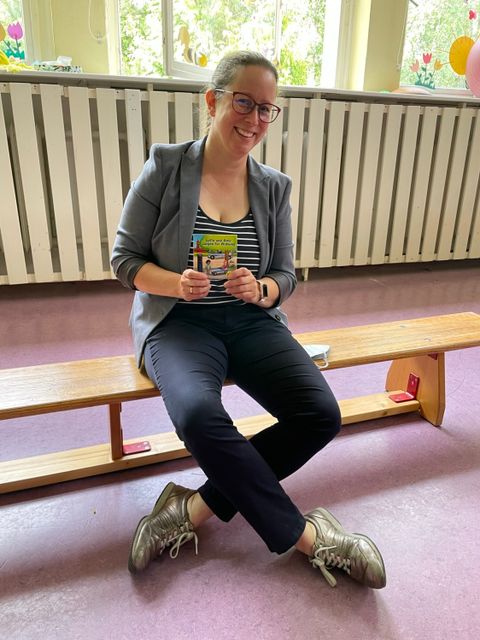 Bezirksstadträtin für Ordnungsangelegenheiten Julia Schrod-Thiel (CDU) besucht Kindertagesstätten in Reinickendorf (Bild: BA Reinickendorf)