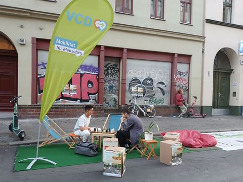 Parking Day in der Oranienstraße
