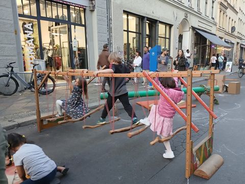 Parking Day in der Oraniestraße
