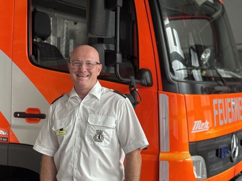 Feuerwehrmann Dirk Werner