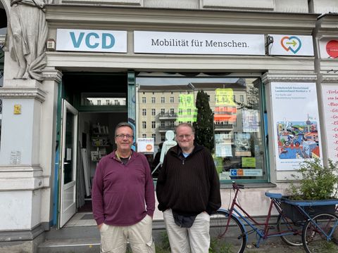 VCD Nordost Heiner von Marschall und Klaus de Boor