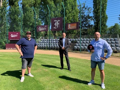 v.l.n.r. Steve Meißner, Tobias Dollase, Markus B. Jaeger (Bild: BA Reinickendorf)