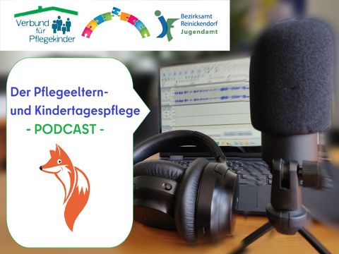 Der neue Pflegeeltern- und Kindertagespflege-Podcast ist online. (Bild: BA Reinickendorf)