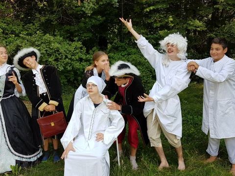 Theater in der Jugendkunstschule des Atriums (Bild: Peggy Langhans )