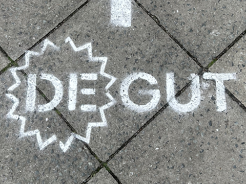Foto mit der Beschriftung deGUT