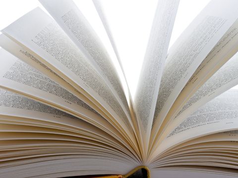 Ein aufgeschlagenes Buch