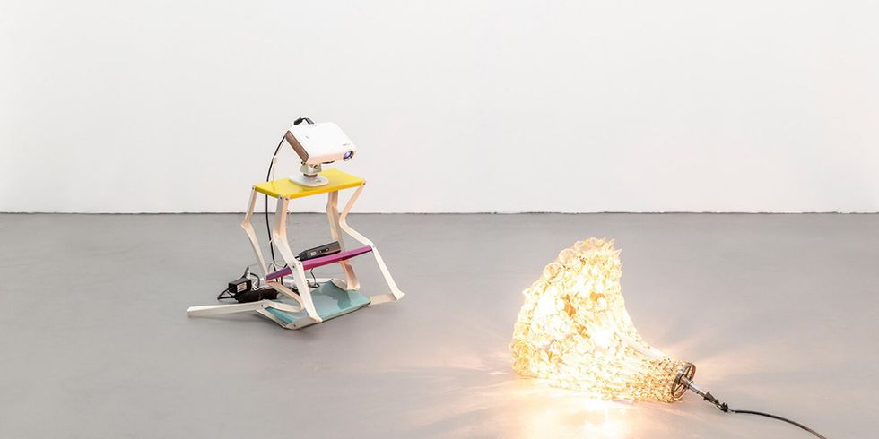 Ausstellungswerk der Ausstellung Reset“.