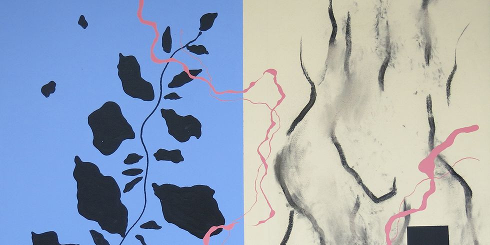Ausstellungswerk: „Verbotene Frucht“.