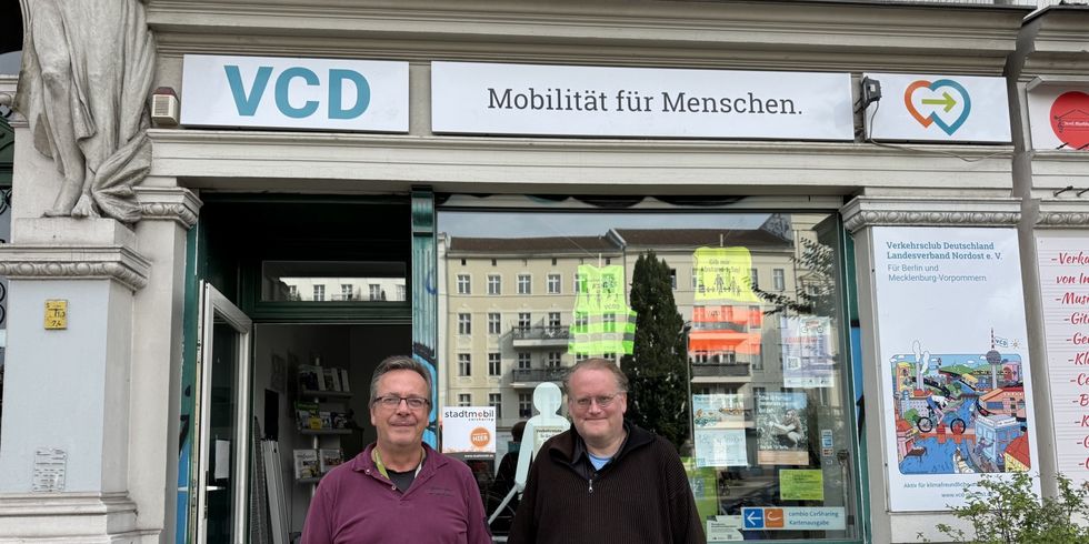 VCD Nordost Heiner von Marschall und Klaus de Boor