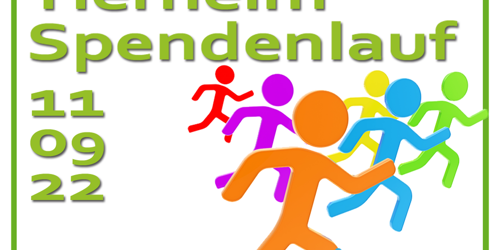 Tierheim Spendenlauf am 11.09.2022
