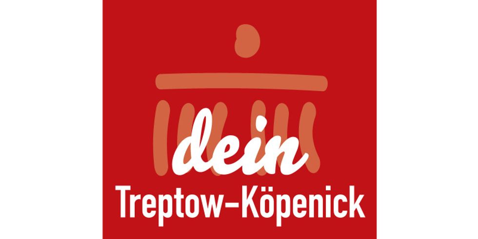 logo dein treptow-köpenick rot