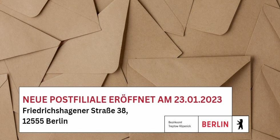 Neue Postfiliale eröffnet in Köpenick