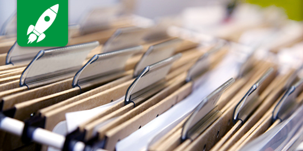 Hängeregister als Bild für Eintragung ins Handelsregister