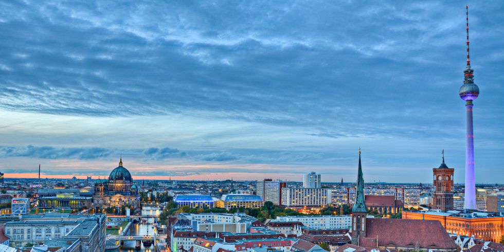 Berlin - Panorama im Winter