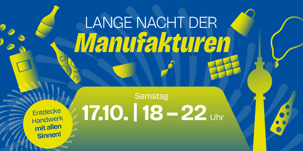 Lange Nacht der Manufakturen Key Visual Header
