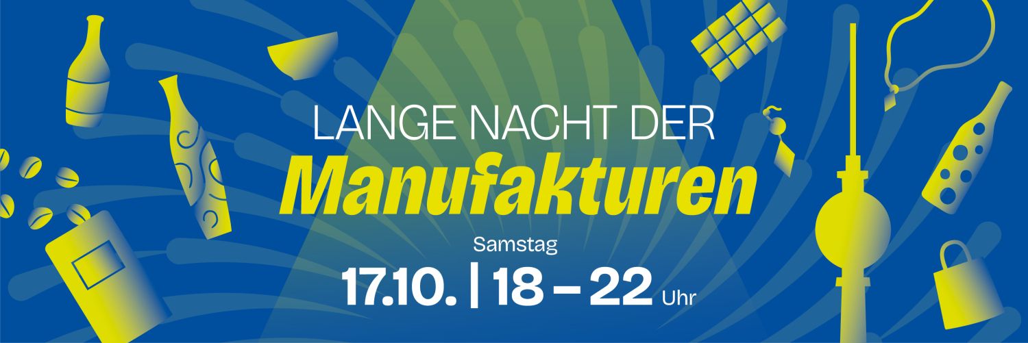 Lange Nacht der Manufakturen Key Visual Header