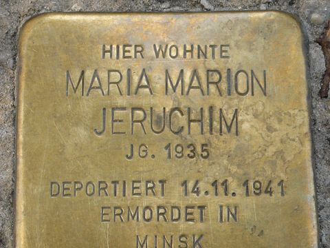 Stolperstein Maria Marion Jeruchim