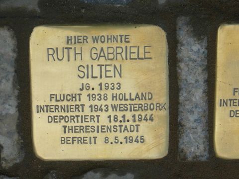 Stolperstein für Ruth Gabriele Silten