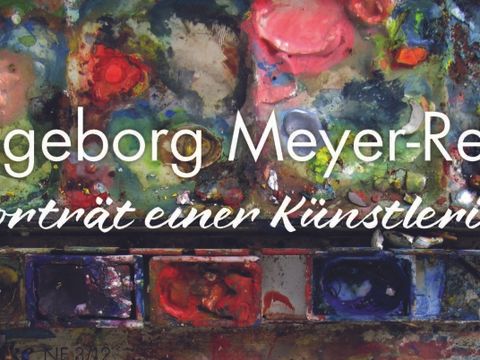 Werbekarte Ausstellung Ingeborg Meyer-Rey
