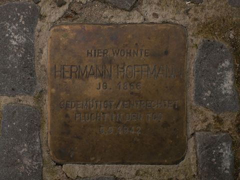 Stolperstein Hermann Hoffmann