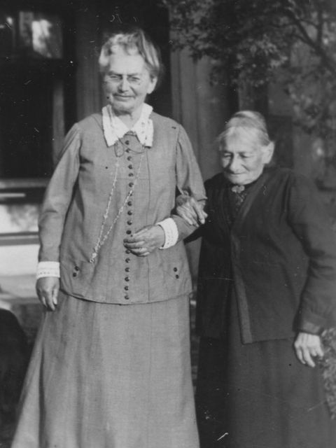 Clara Arnheim und Betty Volkmar