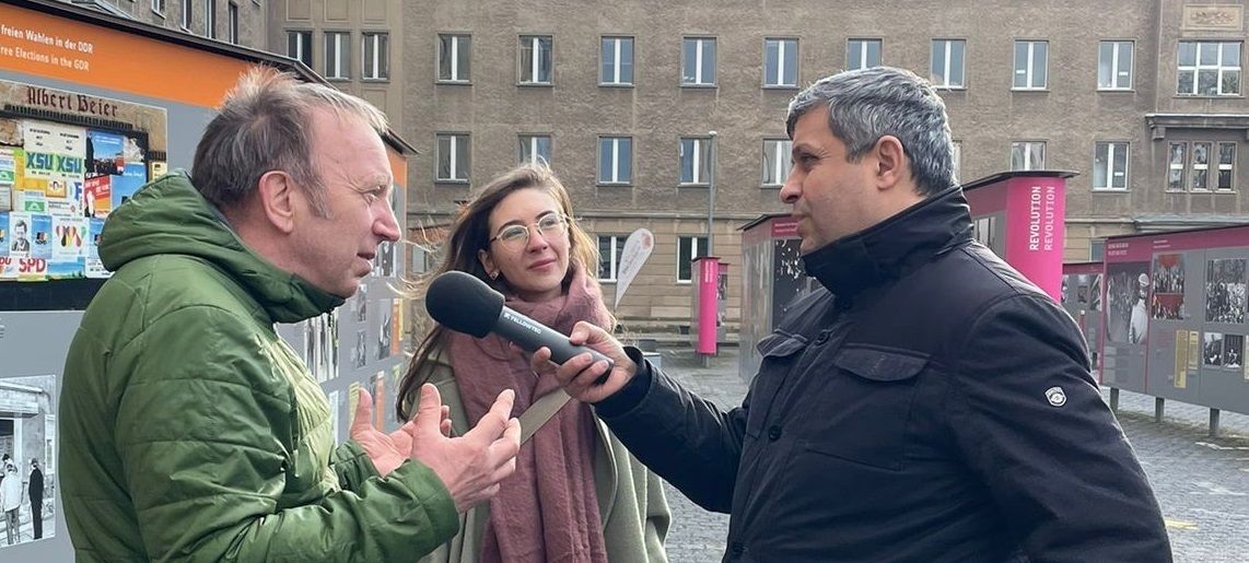 Tom Sello im Podcast des Berliner SPD-Fraktionschefs Raed Saleh