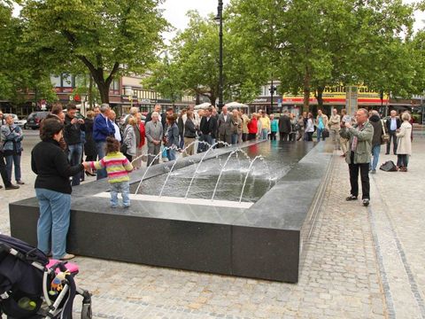 Der Brunnen auf dem Lehniner Platz, 14.6.2012