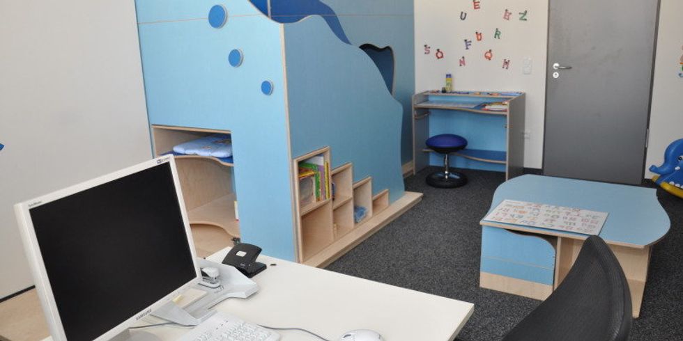 Eltern-Kind-Zimmer in der Bildungsverwaltung