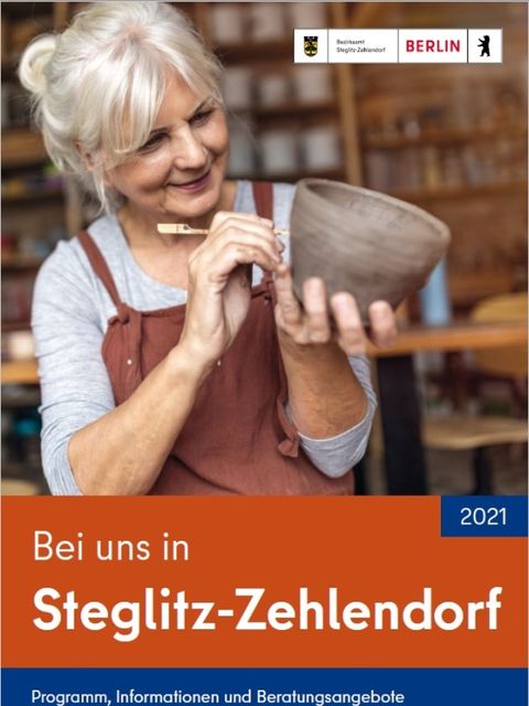 Bildvergrößerung: Bei uns in Steglitz-Zehlendorf 2021 - Titelblatt
