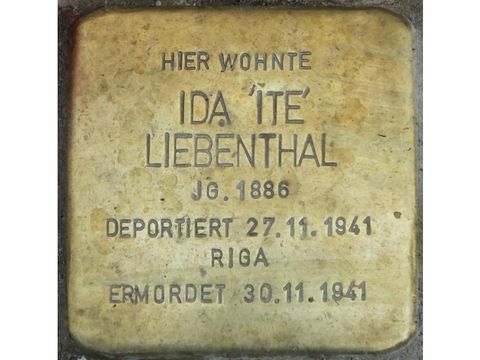 Stolperstein Ida 'Ite' Liebenthal
