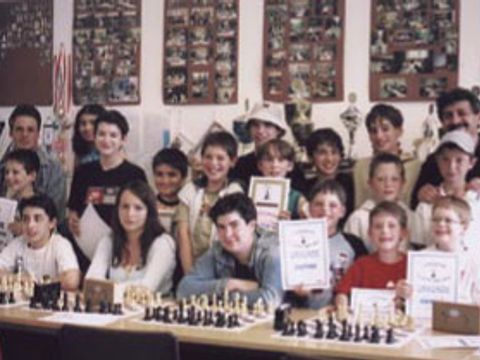 Die U10-Mannschafts-Meister im Schach (Saison 2004/2005)