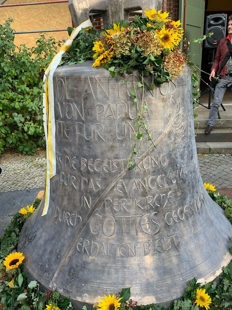 Bildvergrößerung: Neue Glocke für die St. Antoniuskirche in Oberschöneweide