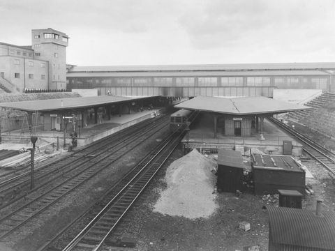 S-Bahnhof Westkreuz ca. 1928