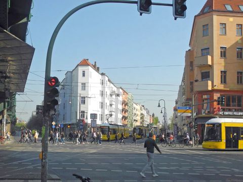 Straßenkreuzung Schönhauser Allee / Danziger Straße