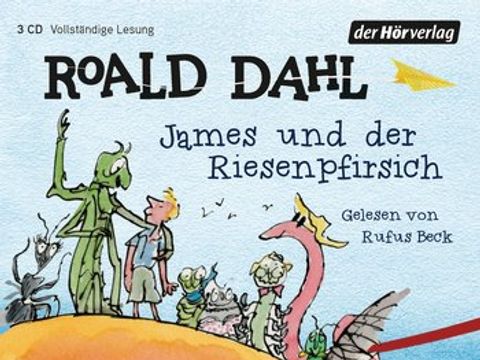 Cover Roald Dahl: James und der Riesenpfirsich 