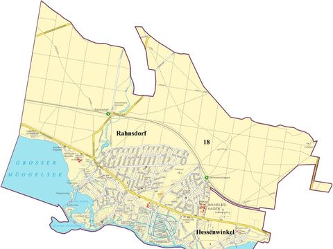 Bildvergrößerung: Karte Bezirksregion Rahnsdorf/Hessenwinkel