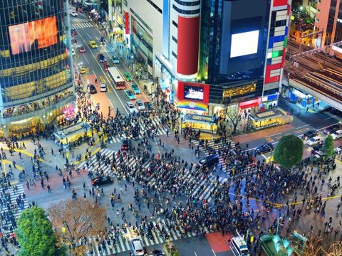 Tokio: Kreuzung