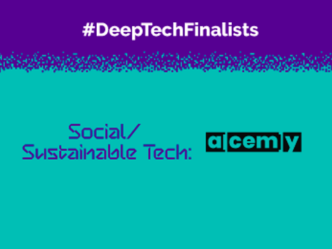 Deep Tech Finalists Social / Sustainable Tech: alcemy