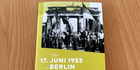 BAB-Broschüre zum Volksaufstand in der DDR vom 17. Juni 1953