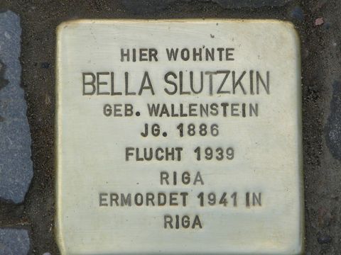 Stolperstein für Bella Slutzkin