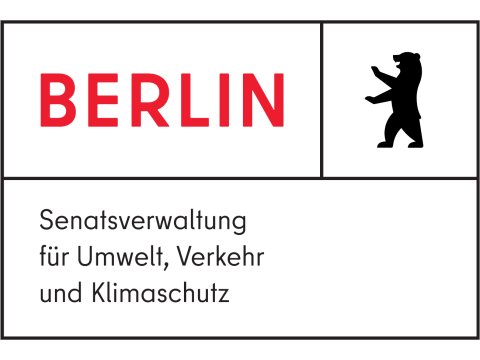 Berlin Logo mit der Aufschrift Senatsverwaltung für Umwelt, Verkehr und Klimaschutz