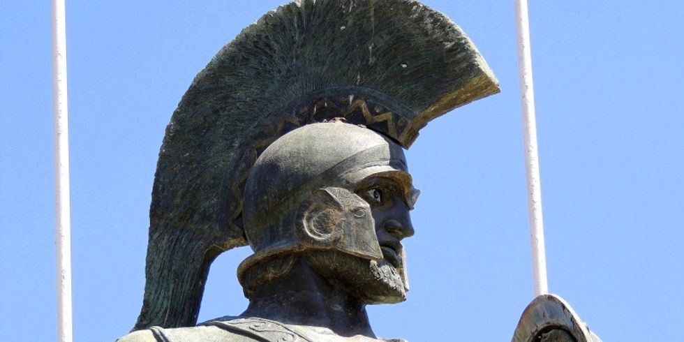Leonidas - ein spartanischer Krieger der Antike