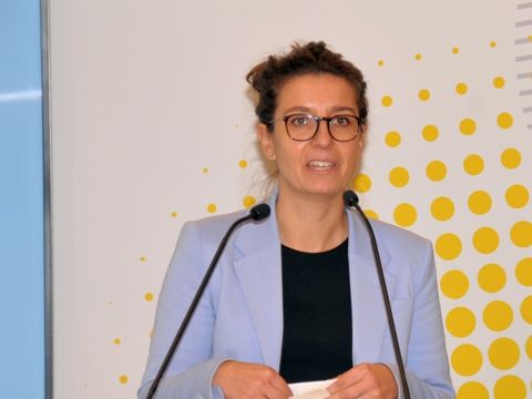 Eröffnung ARONA Klinik für Altersmedizin Berlin-Marzahn - Grußwort der Bezirksstadträtin Nadja Zivkovich