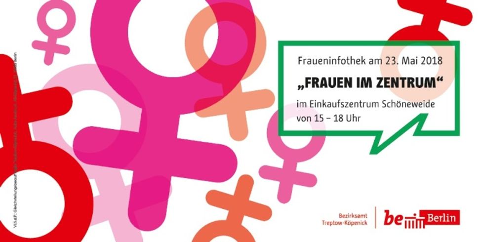 Flyer zur Fraueninfothek 2018