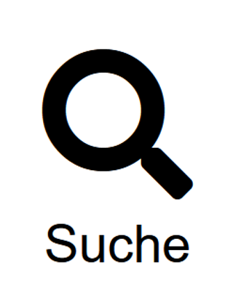 Such-Symbol (Lupe)