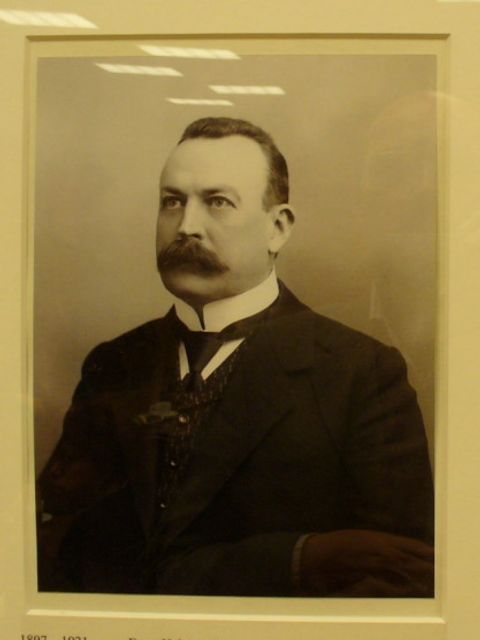 Ernst Habermann, Bürgermeister seit 1897, 1909-1921 Oberbürgermeister