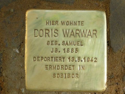 Stolperstein Doris Warwar