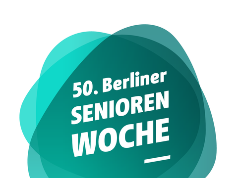 Logo der 50. Berliner Seniorenwoche